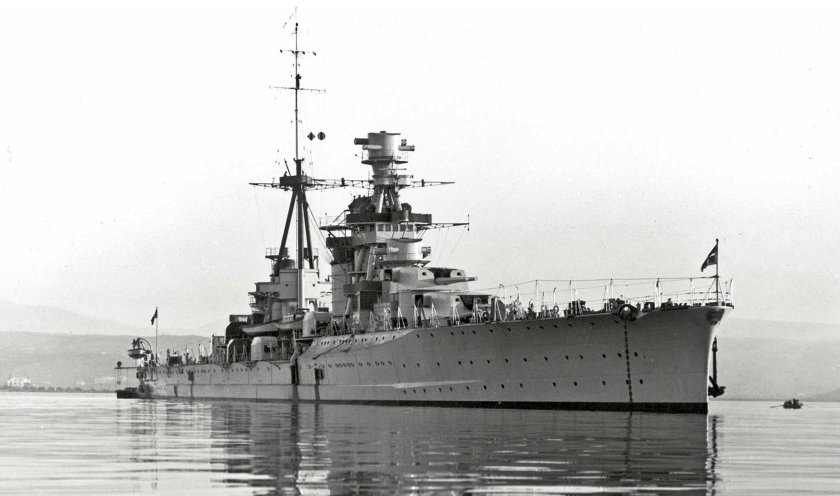 Итальянский тяжелый крейсер Zara