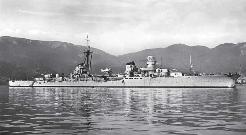 Крейсер "Emanuele Filiberto Duca d'Aosta", 1935г