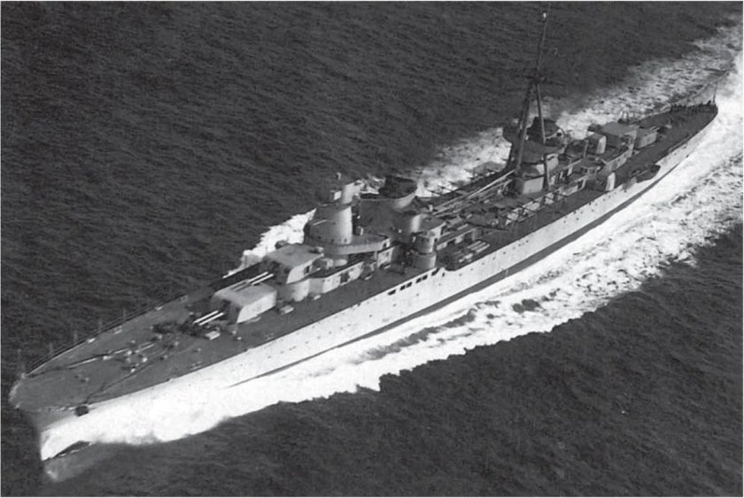 Duca d'Aosta крейсер