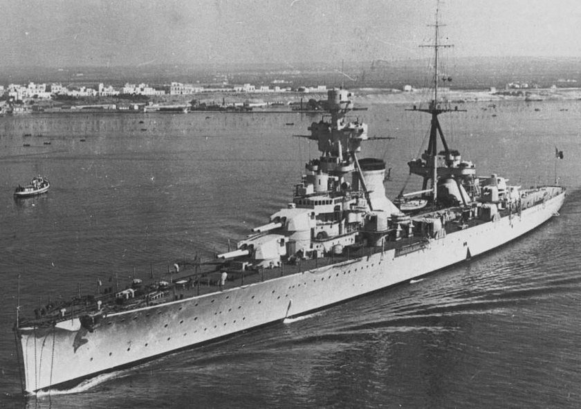 Итальянский крейсер Тренто