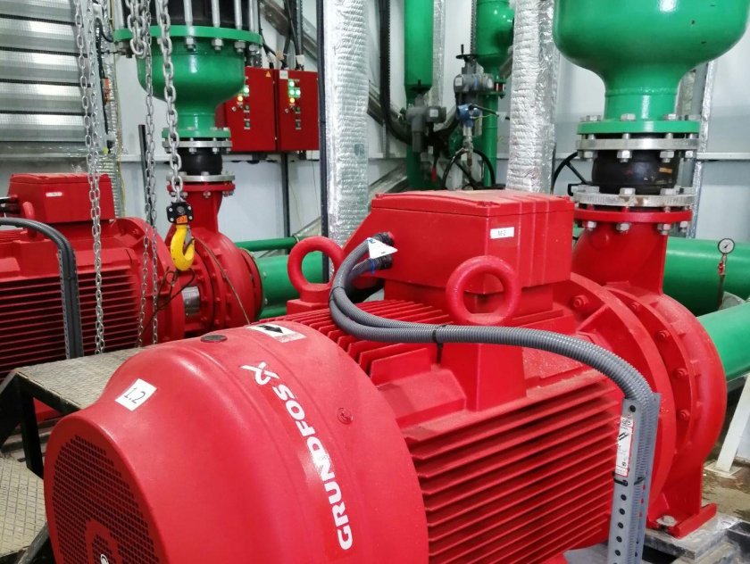 Пожарно насосная станция (ПНС 600)