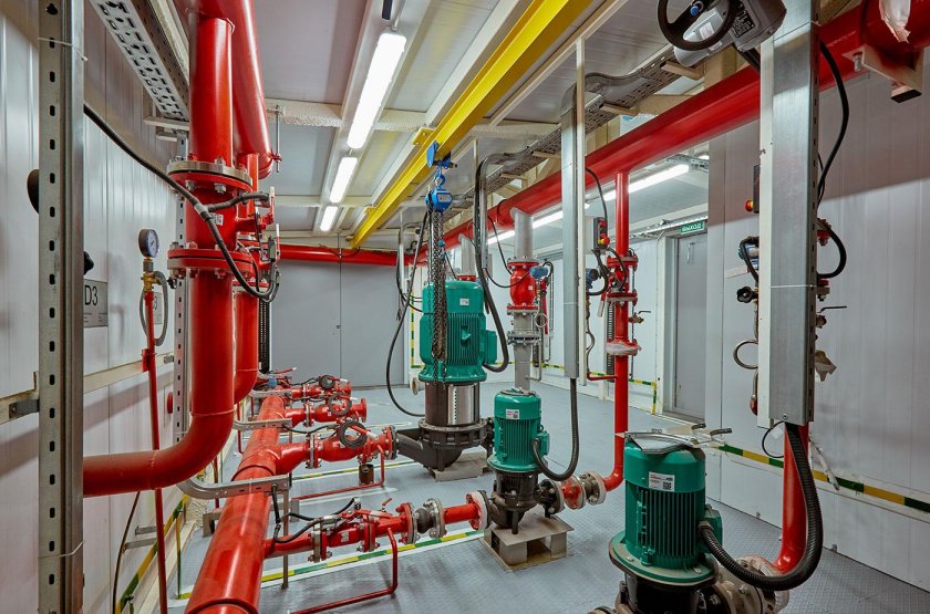 Насосная станция пожаротушения