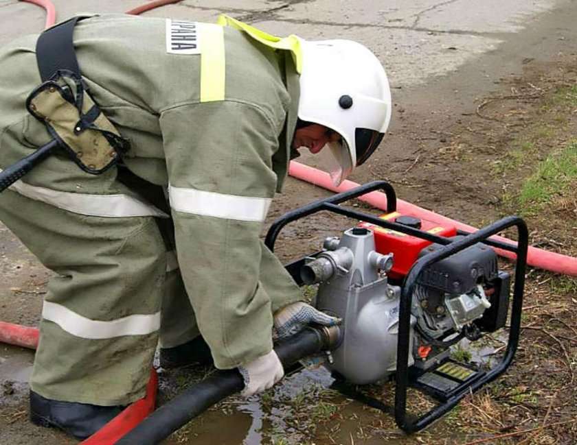 Пожарная мотопомпа Гейзер