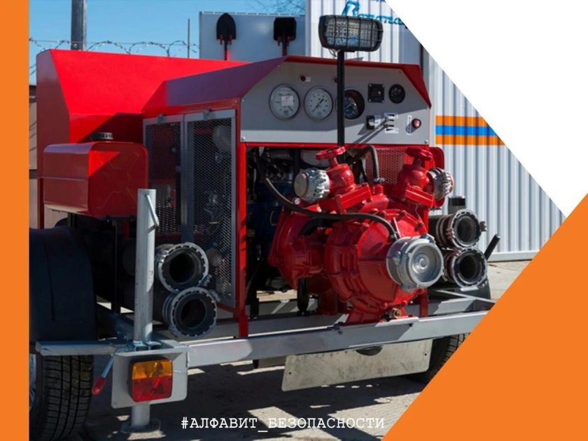 Мотопомпа пожарная МП-20/100