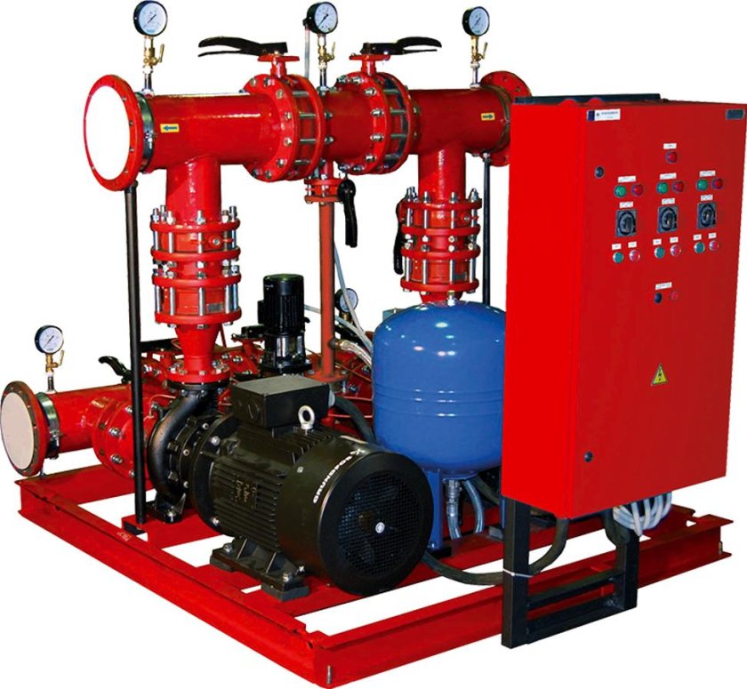 Насосная станция пожаротушения LMN 40-250/1502