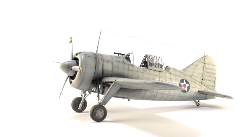 Brewster f2a2 Buffalo 1/72 Tamiya
