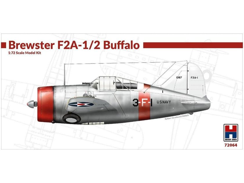 Brewster b-239 Buffalo 1/72