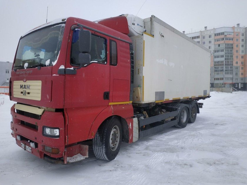 Ман 264 одиночка рефрижератор