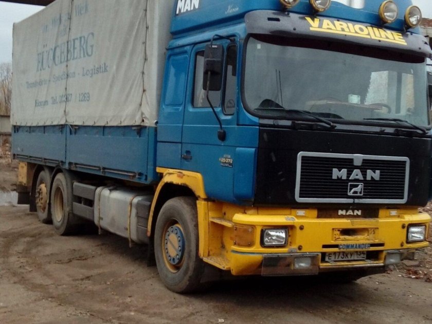 Man f2000 бортовой