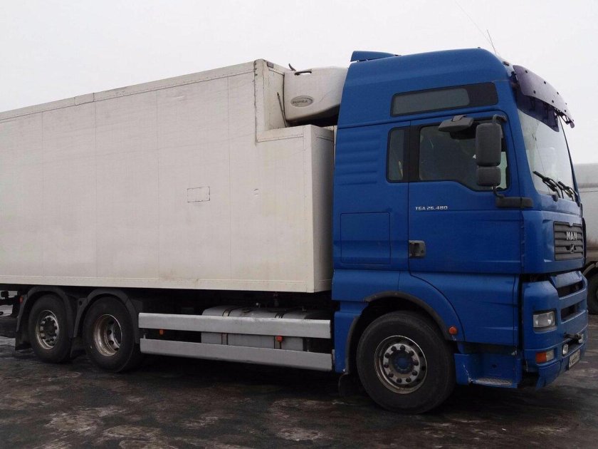 Ман ТГА 15 тонн фургон