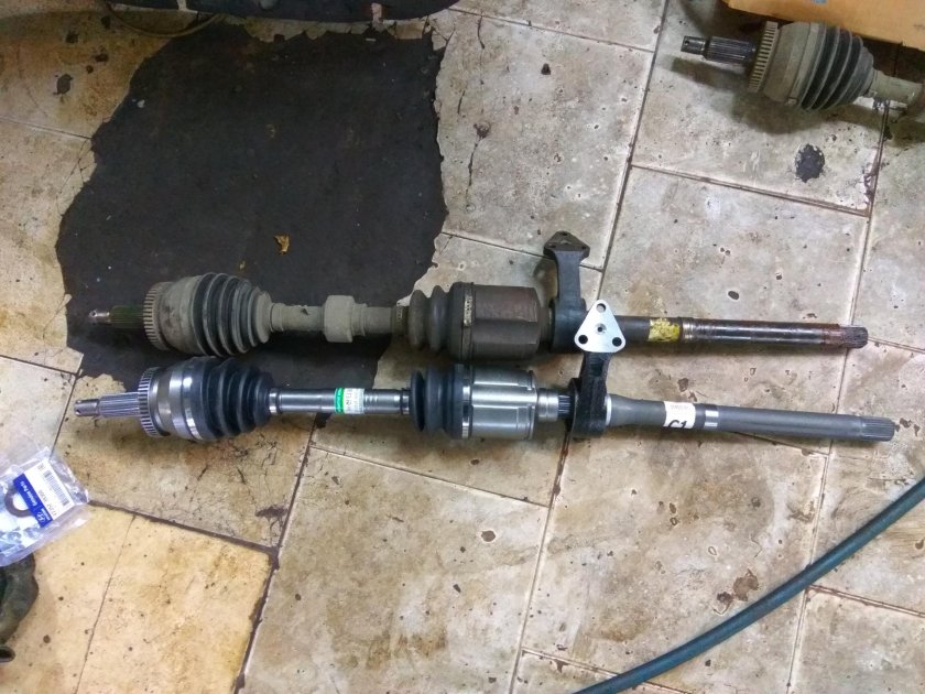 Правый привод Хендай Санта Фе 2