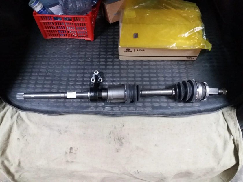 Правый привод Хендай Санта Фе 2