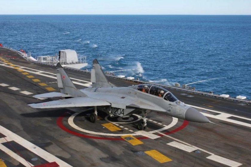 Корабельный истребитель миг-29к