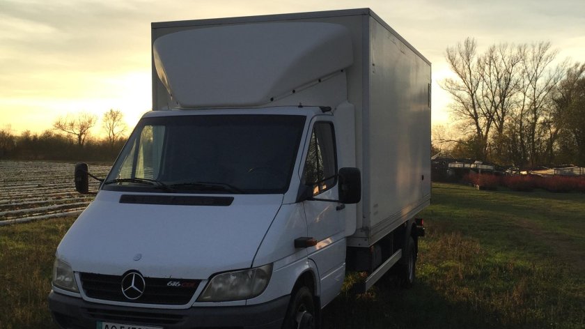 Спринтер будка