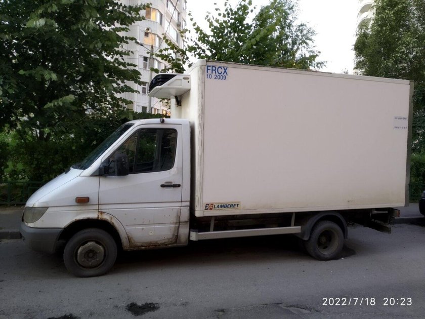 Восстановление спринтера с будкой 904