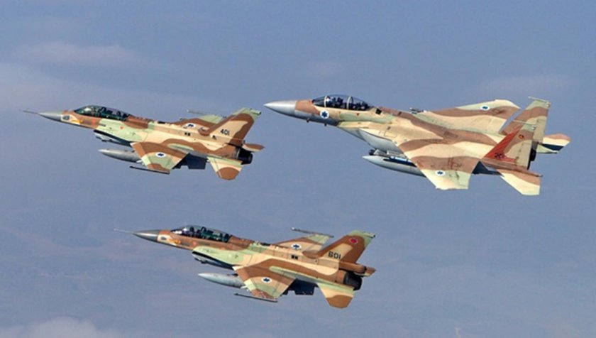 Самолеты ф-15с ВВС Израиля