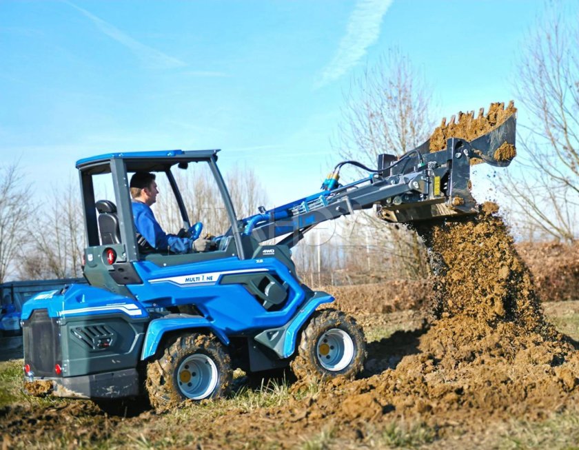 Мини погрузчик мультион