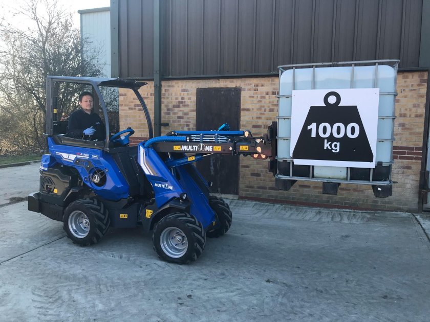 MULTIONE минипогрузчик - 6.3-SD