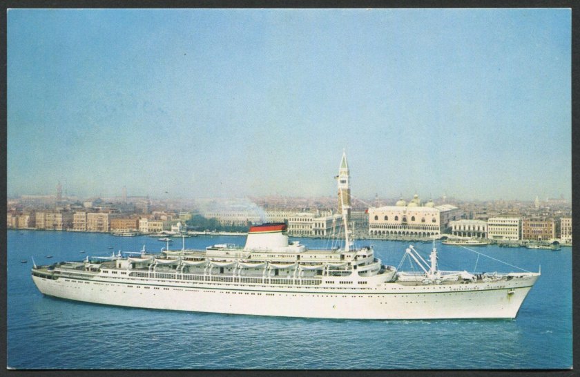 Лайнер SS Cristoforo Colombo