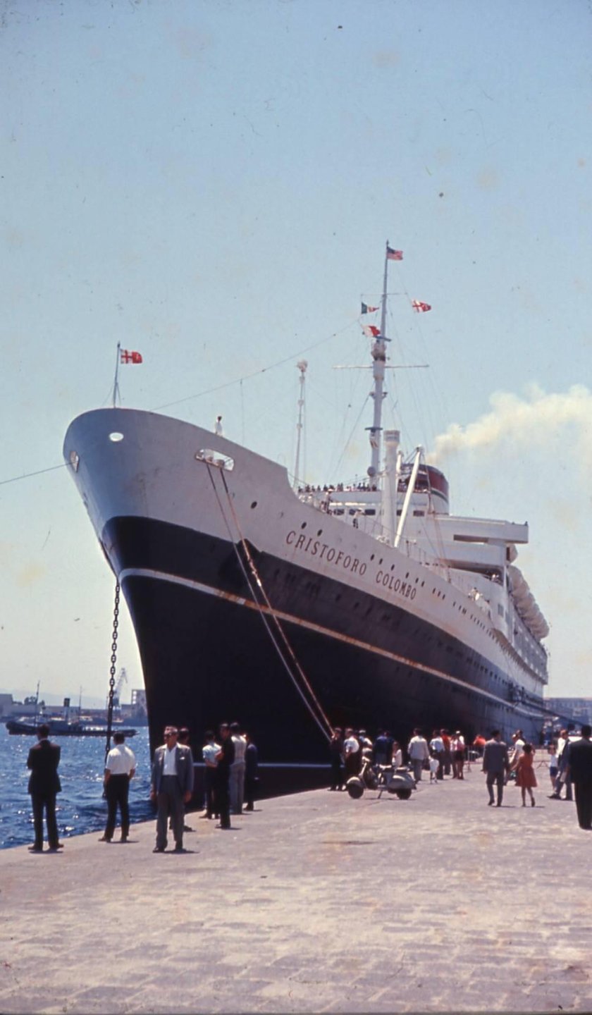 Лайнер SS Cristoforo Colombo