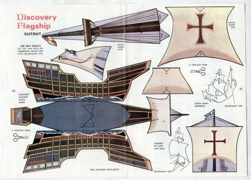Бумажные модели кораблей