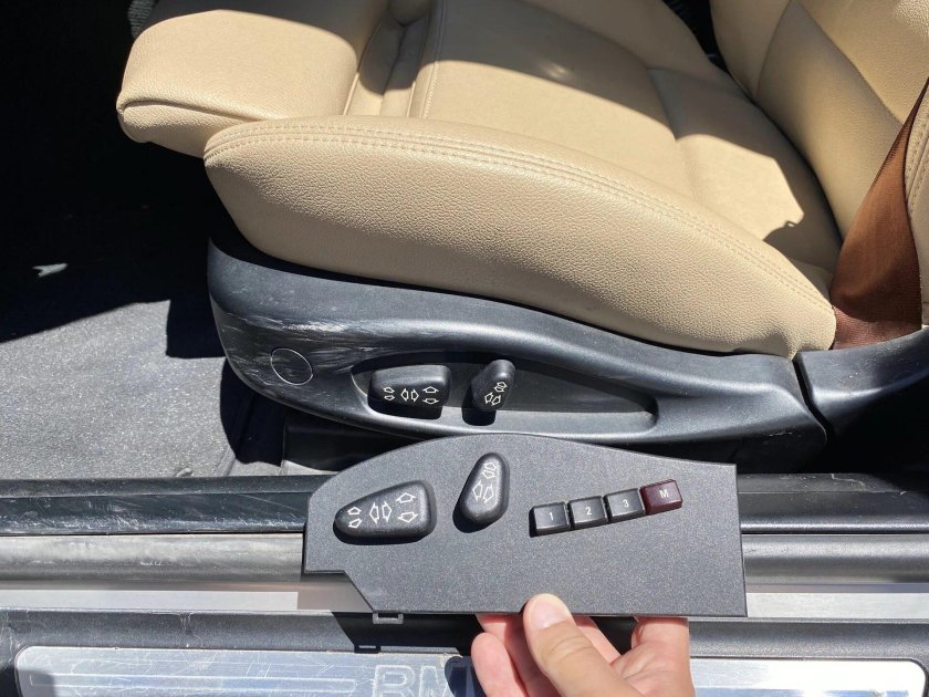 BMW 3 водительское сиденье