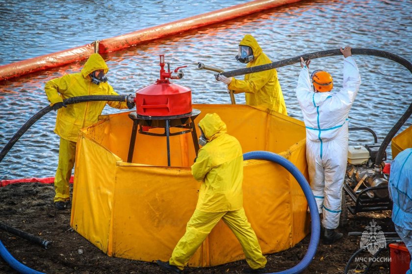 Термические методы ликвидации аварийных разливов нефти