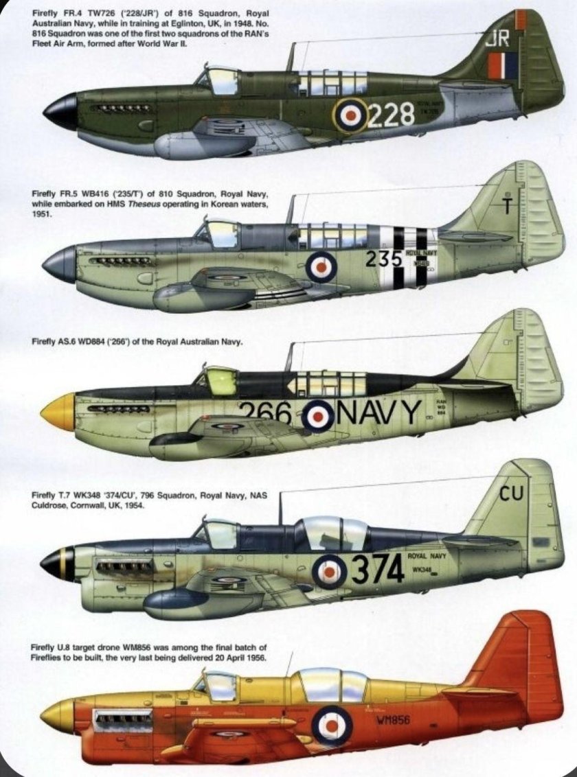 Fairey Firefly самолет