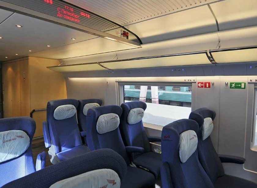 Сапсан вагон 10 эконом+