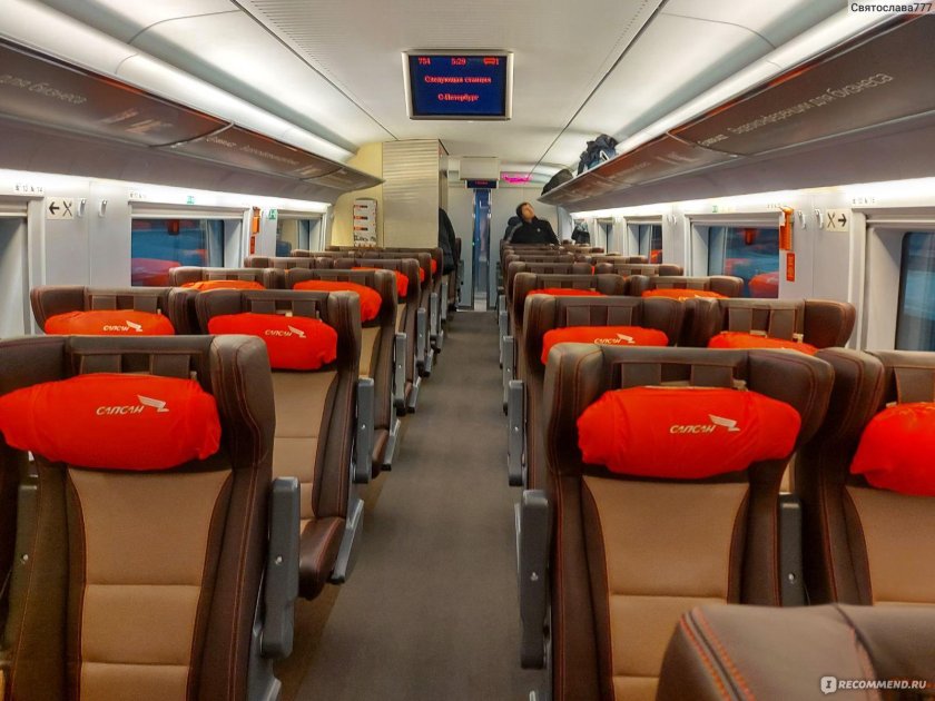 Вагон эконом 2с Сапсан