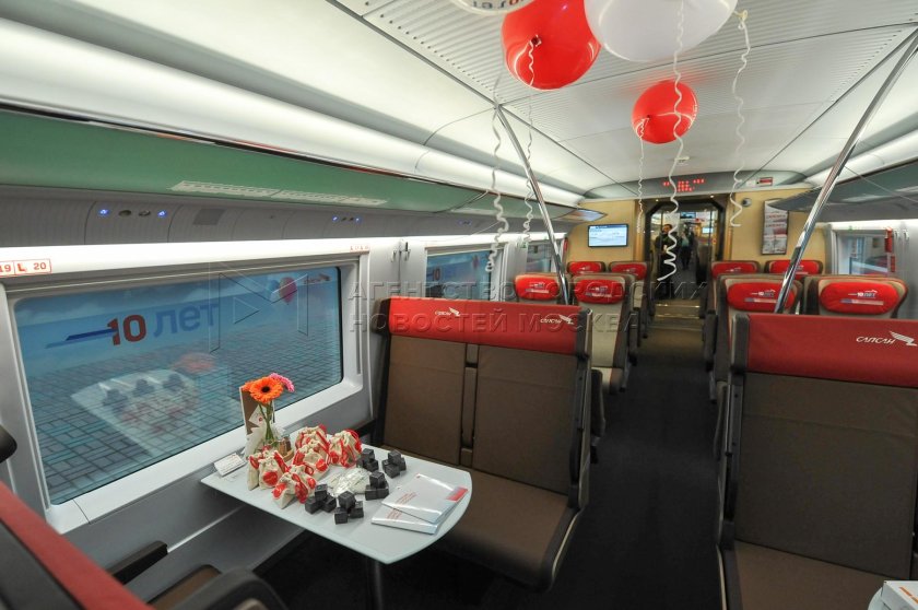 Сапсан вагон купе переговорная