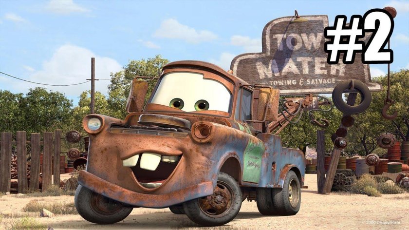 Тачки Tow Mater