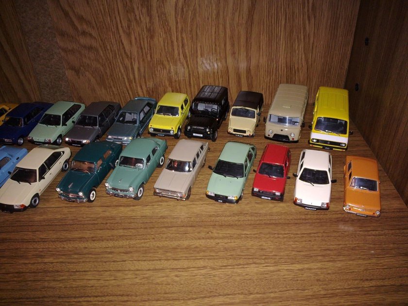 Советские коллекционные машинки