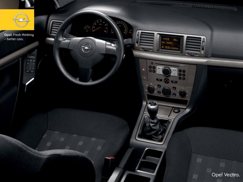 Опель Вектра 2002 салон