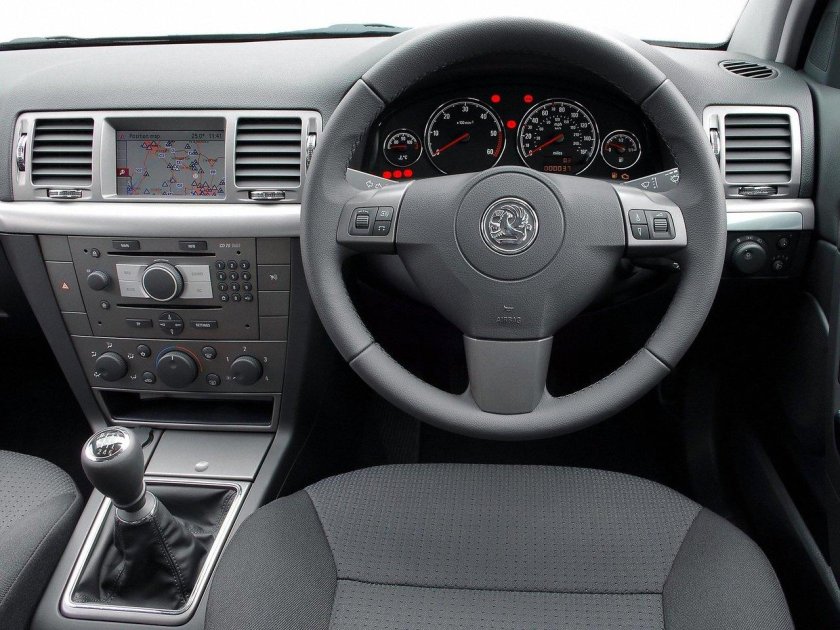 Опель Вектра ц 2003 салон