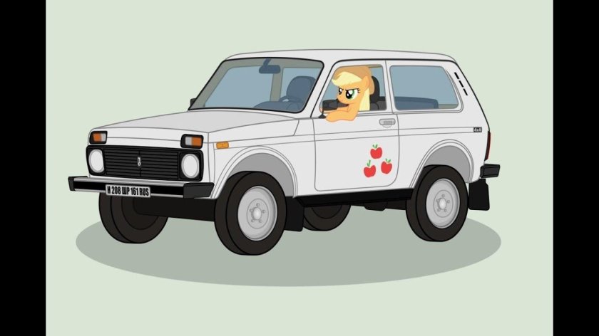 Нива 2121 нарисоватьлщегко