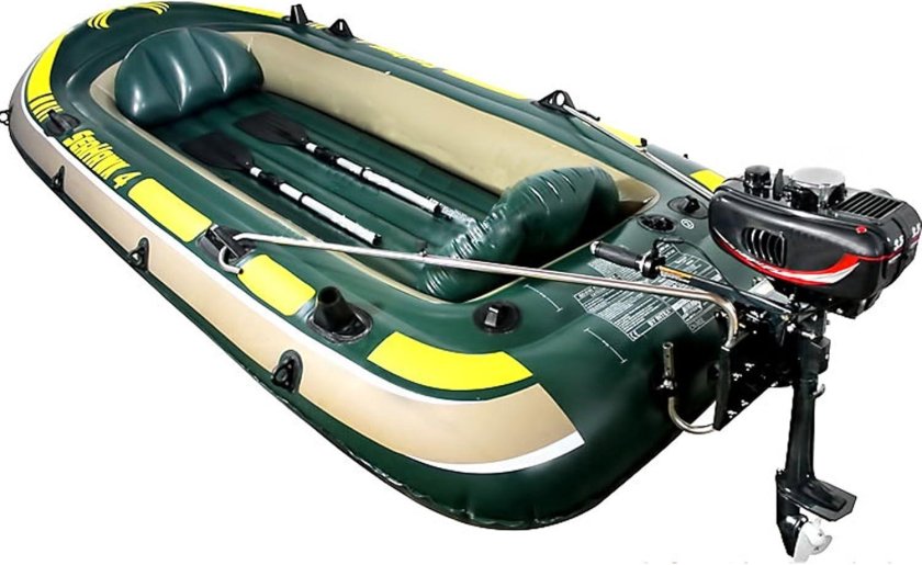 Надувная лодка Intex Seahawk-3