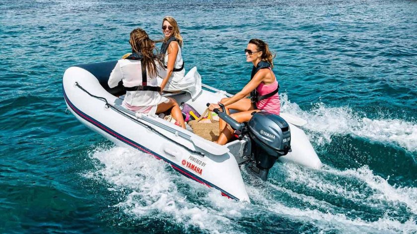 Лодка ПВХ И мотор Ямаха 9.9