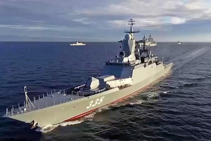 Корвет Тихоокеанского флота "громкий"