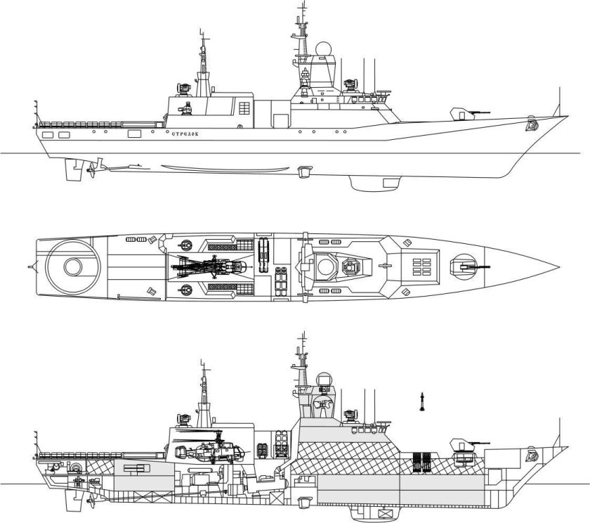 СКР Новик проекта 12441