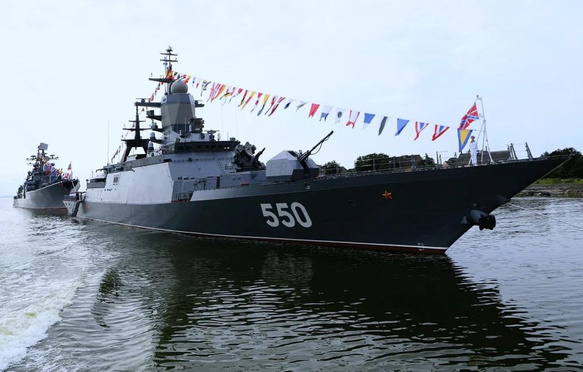 Корвет ВМФ России бойкий