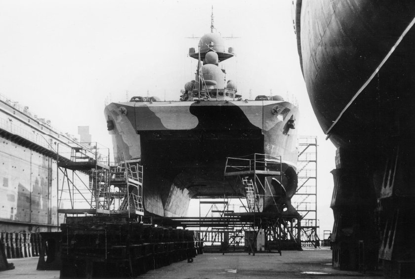 Ракетный корабль на воздушной подушке Бора