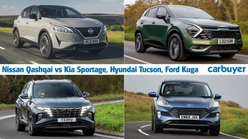 Ford Kuga vs Nissan Qashqai