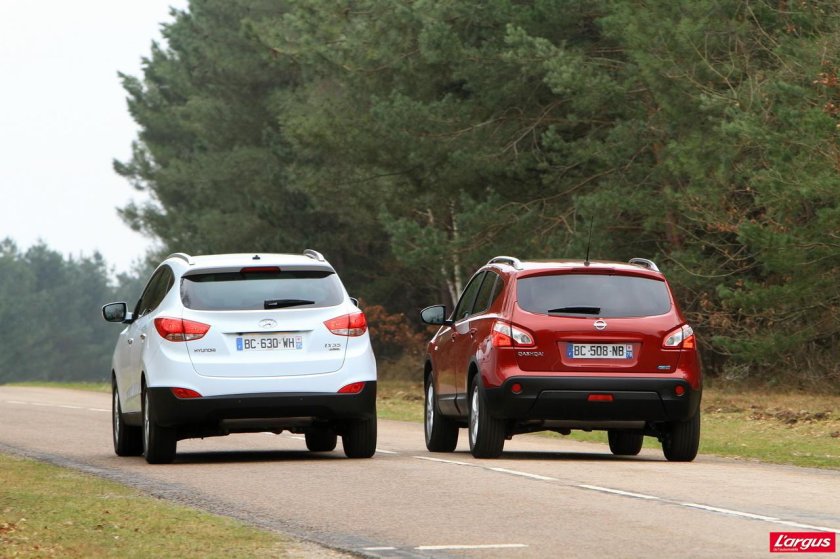 Qashqai vs ix35