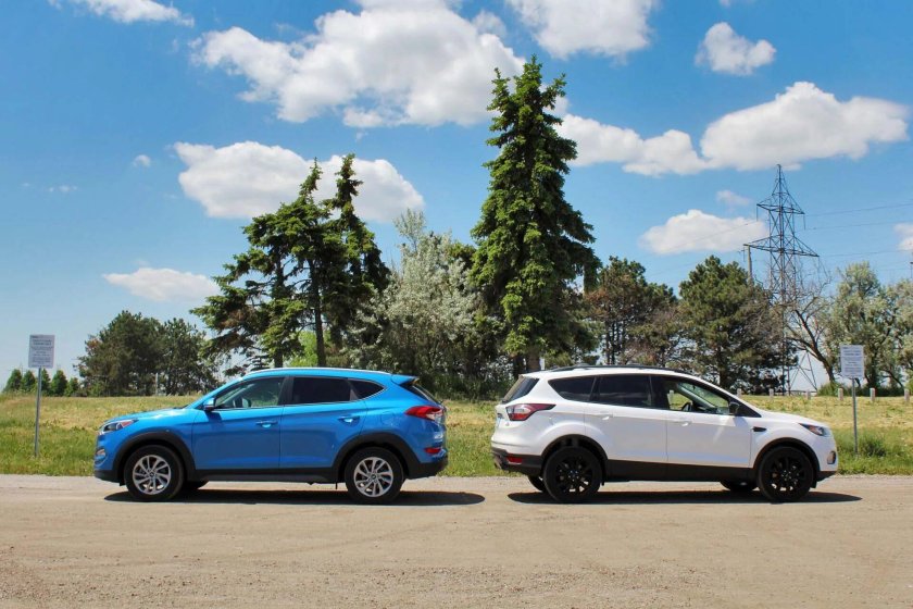 Ford Kuga vs Nissan Qashqai