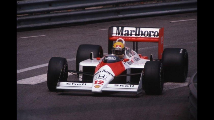 MCLAREN mp4/4 - Айртон Сенна
