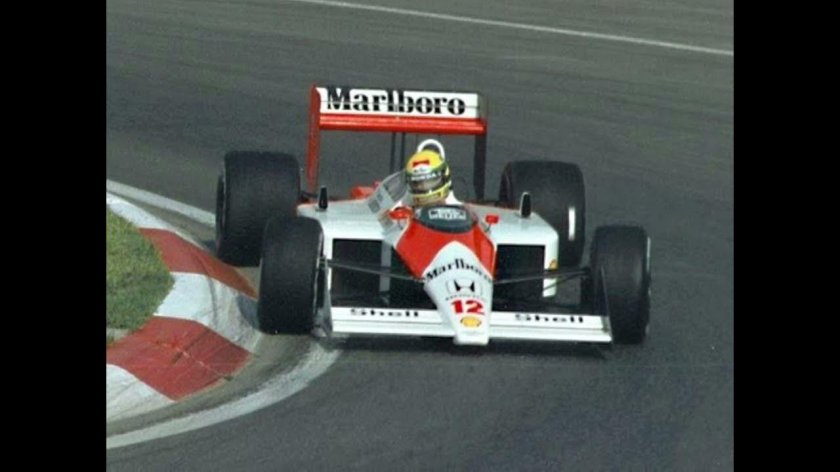 MCLAREN mp4/4 Айртон Сенна 1988