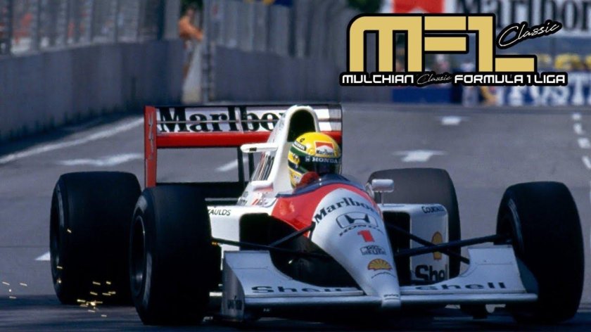 MCLAREN mp4/4 - Айртон Сенна
