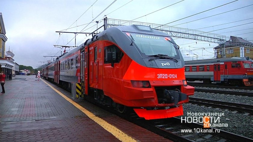 Электропоезд эп2д Новосибирск