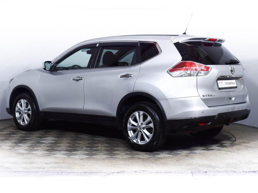 Nissan x-Trail 2017 — 2024 III Рестайлинг серебряный